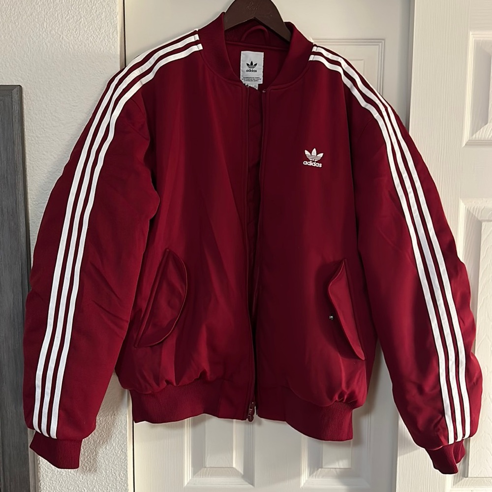 Adidas Originals Trefoil Padded Bomber Jacket